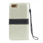 Wholesale iPhone 7 Plus Magnetic Flip Leather Wallet Case (Champagne Gold)